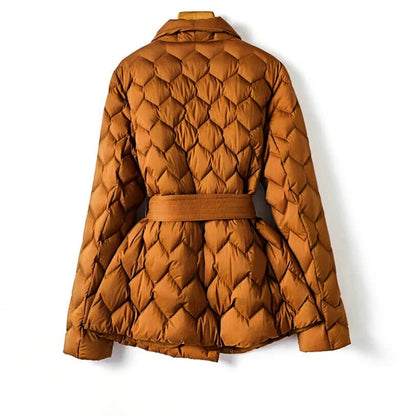 Celeste Quilted Down Coat