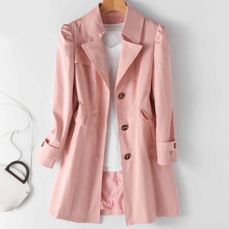 Emilia Cotton Trench Coat