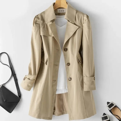 Emilia Cotton Trench Coat