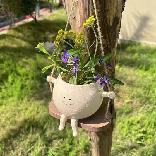 Swinging Flower Pot