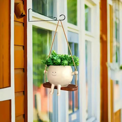 Swinging Flower Pot