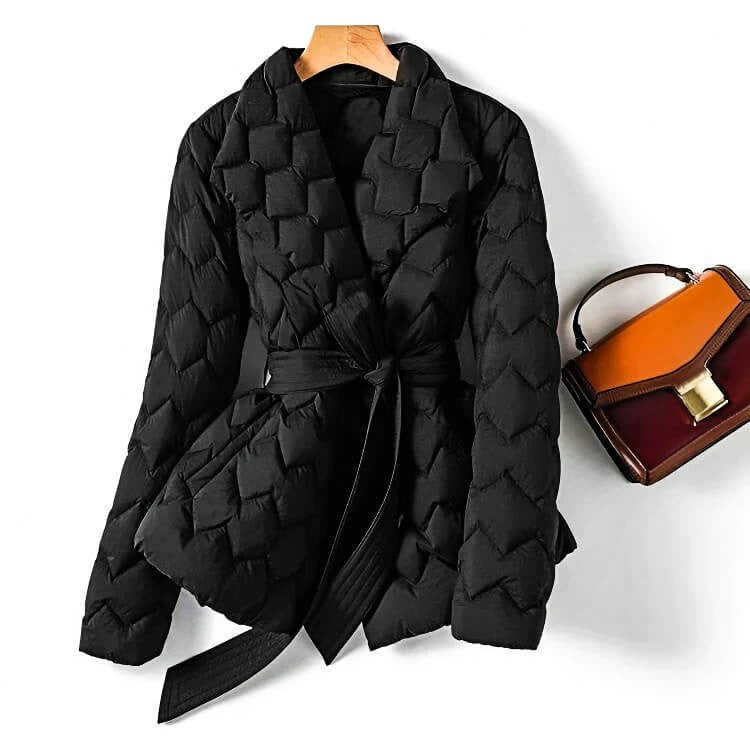 Celeste Quilted Down Coat