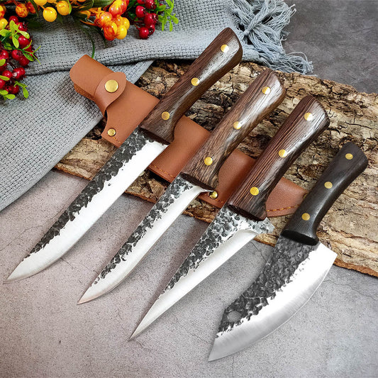 Hand-Forged Boning Knife Collection